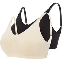 MAMA LICIOUS Mamalicious Mlilja Feed ME BRA 2-P Noos, - Damen / Gr. M-L