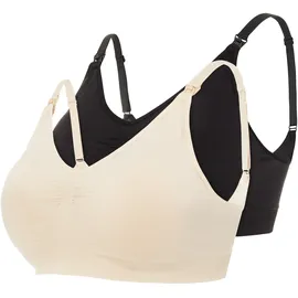 MAMA LICIOUS Mamalicious Mlilja Feed ME BRA 2-P Noos, - Damen / Gr. M-L