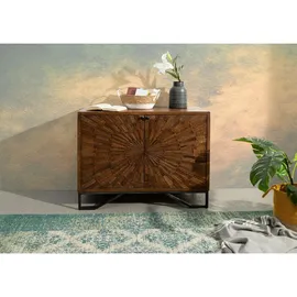 Massivmoebel24 Kommode Mango 107 x 46 x 86 cm Braun