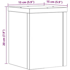 vidaXL Pflanzenständer 20 x 20 x 30 cm Sonoma-Eiche