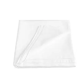 EXKLUSIV HEIMTEXTIL Betttuch ohne Gummizug Bettlaken glatt Haustuch Marke 150 x 260 cm weiss
