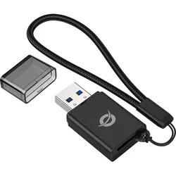 Conceptronic BIAN07B TF/MicroSD 3.0 Kartenleser, UHS-I, USB 3.0, 5Gbps, MicroSD