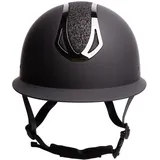 Harry's Horse Reithelm Pro F1 Mat Sparkle (55-57cm) - Schwarz - 55-57cm