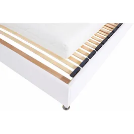 Westfalia Schlafkomfort Elba 100 x 200 cm Bonell-Federkernmatratze | H3 | mit LED-Beleuchtung Microfaser weiß