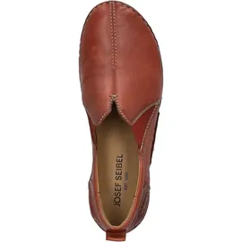Josef Seibel Fergey 70,Weite G (Normal),Wechselfußbett,Halbschuhe,Slides,Schlupfschuhe,schluepfschuhe,Loafer,rot,39 EU | 39