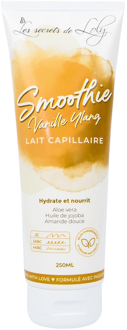 Les secrets de Loly Smoothies Vanille Ylang Lait Capillaire 250 ml