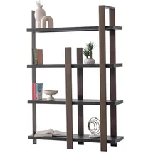 JVmoebel Bücherregal 40 x 180 x 122 cm Braun