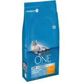 Purina One Katzenfutter mit Huhn und Weizen, sterilisiert für ausgewachsene Katzen, 6 kg