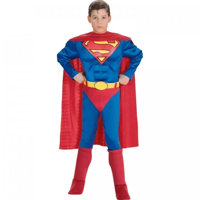 Superman Muskelkostüm für Kinder