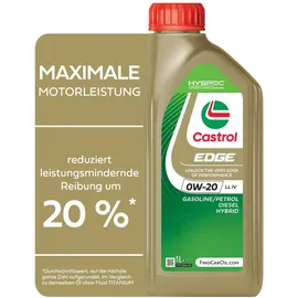 Castrol Edge 0W-20 LL IV 1 l