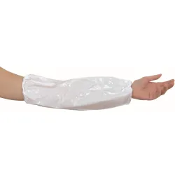 HYGOSTAR® Schutzärmel Polyethylen 2820 , 1 Karton = 1000 Stück, Stärke: 40my, weiß