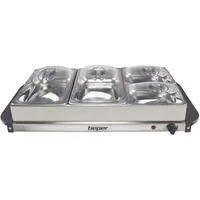 Beper Buffetwärmer, Speisewärmer, Silber