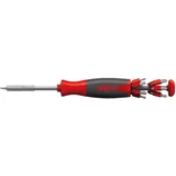 Wiha LiftUp 26one® Schraubendreher 13-tlg. PH0 schwarz/rot