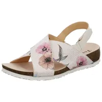 THINK! Think Julia Sandale ivory kombi für Damen, weiß,
