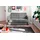 Home Affaire Schlafsofa HOME AFFAIRE "Milano", grau, B:147cm H:89cm T:87cm, 100% Polyester, Sofas, Schlafsofa, zwei einzeln ausziehbare Liegefunktionen