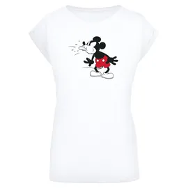 F4NT4STIC T-Shirt Disney Mickey Mouse Classic Vintage Micky Maus in weiß | Gr.: XL