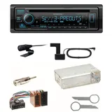 Kenwood KDC-BT950DAB Bluetooth DAB CD Einbauset für Mercedes SLK R170 W208 W210