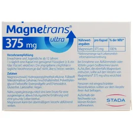 STADA Magnetrans ultra 375 mg Kapseln 100 St.