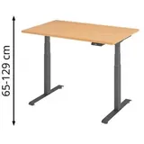 baselite Schreibtisch BaseLite Buche / Grau