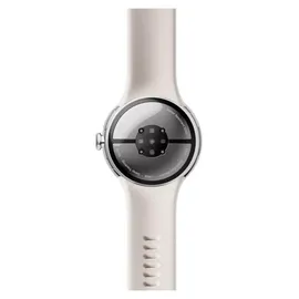 Google Pixel Watch 3 41 mm Bluetooth polished silver Sportarmband porcelain