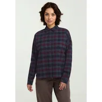 Jack Wolfskin Baja Flannel Shirt Blau XXL