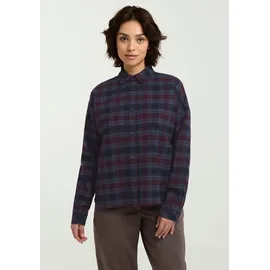 Jack Wolfskin Baja Flannel Shirt Blau XXL