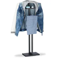 Relaxdays Stummer Diener, Herrendiener, Kleiderbutler, mit Kleiderbügel und Hosenstange,