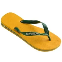 Havaianas Brasil Logo Gelb Gr 33/34