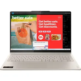 Lenovo Yoga 7 2-in-1 16" AMD Ryzen 7 AI 350 16 GB RAM 512 GB SSD Seashell