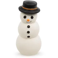 Petface Santos Hundespielzeug Schneemann Latex Weihnachten mit integriertem Quietscher