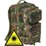 Brandit Textil Us Cooper Lasercut L 40l Rucksack Flecktarn One Size