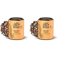 Just Spices Avocado Topping I Knuspriges Finish für jedes Avocado-Gericht mit Sesam I Gewürzdose, 60 g (Packung mit 2)