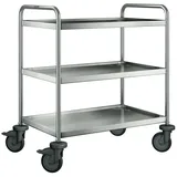 b.pro Servierwagen SW 8 x 5-3 silber 60,0 x 90,0 x 95,0 cm