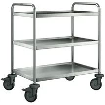 b.pro Servierwagen SW 8 x 5-3 silber 60,0 x 90,0 x 95,0 cm