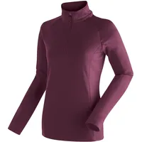 Maier Sports Eva Longsleeve Damen Fleecepullover Beere 42