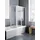 Kermi „VARIO 2000 Faltwand 3-flügelig für Badewanne 1400 BV: 1501-1517 Weiß