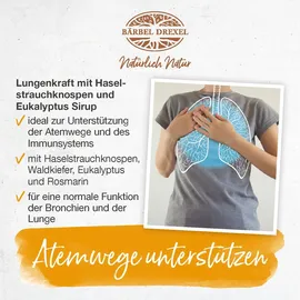 Bärbel Drexel Lungenkraft mit Haselstrauchknospen und Eucalyptus Sirup 200 ml