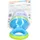 Nûby Nuby ID5397AQUA Fruchtsauger Nibbler mit Schutzkappe, Blau