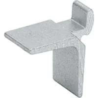 Hettich Bodenträger, Vari 29249,L 18mm,B 10mm, Aluminium blank