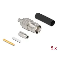 DeLock - Antennenanschluss - TNC Buchse zum Crimpen RG-174