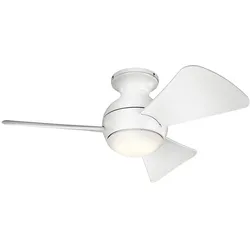 Sola - 34 Zoll / 86 cm Ventilator - Mattweiß