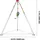 Vevor Seilwinde Aluminium/Stahl 544 kg 30 m Grau