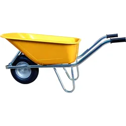 Schiebetruhe Gartenbau 100 -  gelb