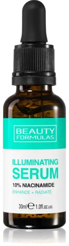 Beauty Formulas Illuminating 10% Niacinamide aufhellendes Serum gegen Pigmentflecken 30 ml