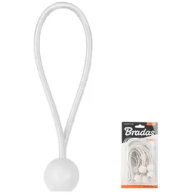 Bradas Spanngummi Set 10 Stück 20 cm Weiß