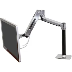 Ergotron LX HD Sit-Stand - Befestigungskit (Gelenkarm, Stange, VESA-Adapter, Tis