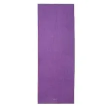 Gaiam Stay-Put Yoga Mat Towel Purple Jam - lila