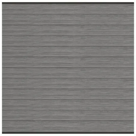 Elephant Steckzaun Set Mix and Match 180x174cm WPC Natural Grey co-extrudiert anth. Leisten