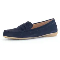 Gabor Mokassin, Slipper, Bequemschuh, Flats mit Best Fitting-Ausstattung, blau