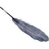 Brunnen Gänsefedern ca. 16 - 21 cm weiß 8 Stück